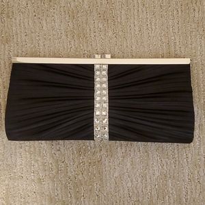 New With Tag Never Used Vintage Evening Bag Black